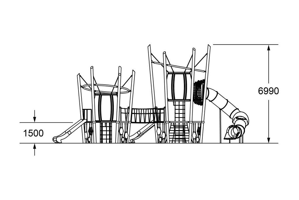 al-201-alto duo-plan-view_side elevation