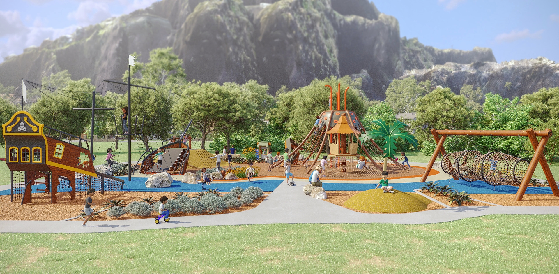 kaebelland sea scene render