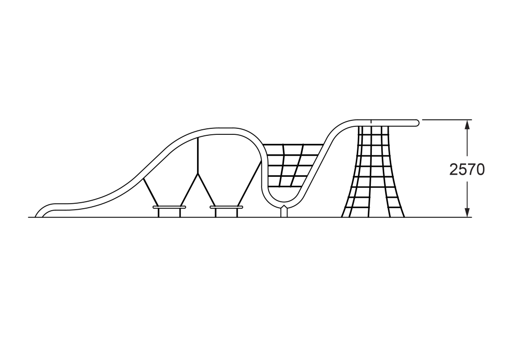 SS-8003_Crinkle_Side Elevation