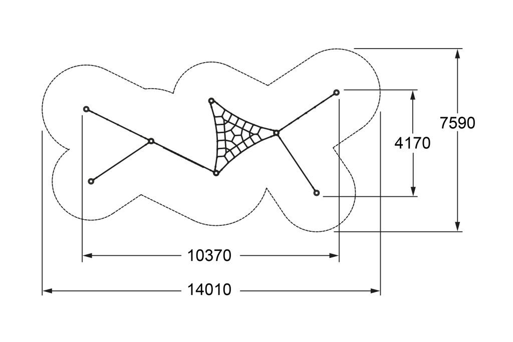 CE-006_Rope-Web-Tangle_Top View