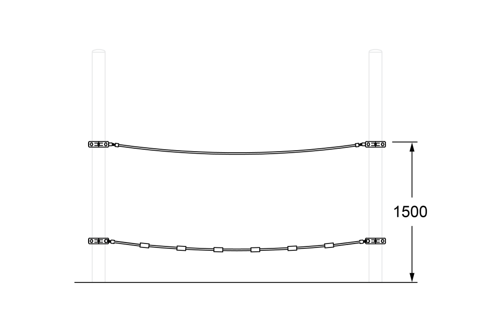 CE-1001_Stepper Walk 3m_Side Elevation