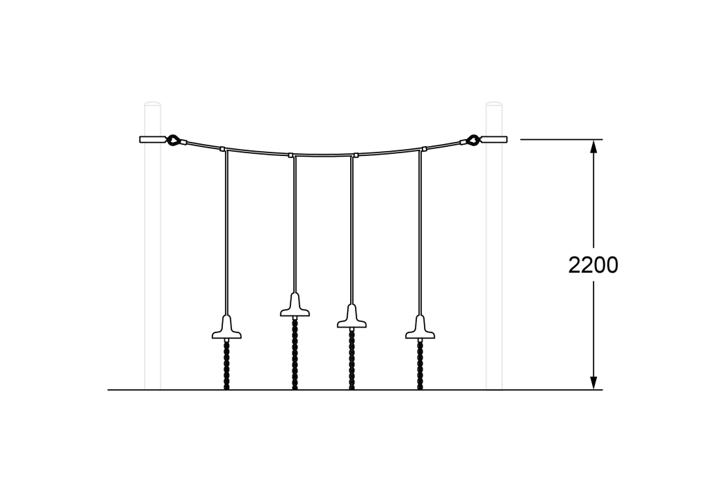 CE-1004_Pommel Crossing_Side Elevation