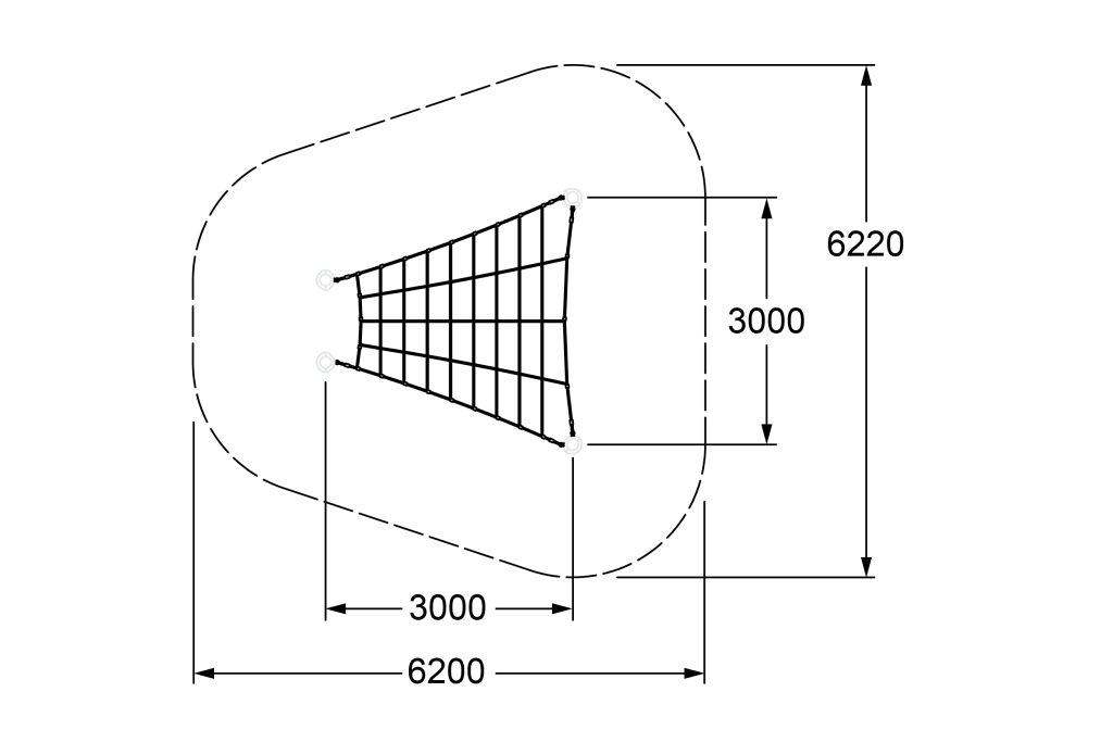 CE-1018_Inclined Trapezoid 2_Top View