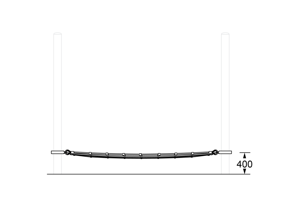 CE-1030_Horizontal Square Net_Side Elevation