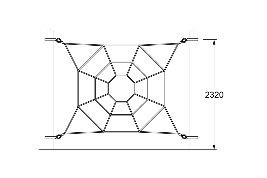 CE-1033_Spider Web_Side Elevation