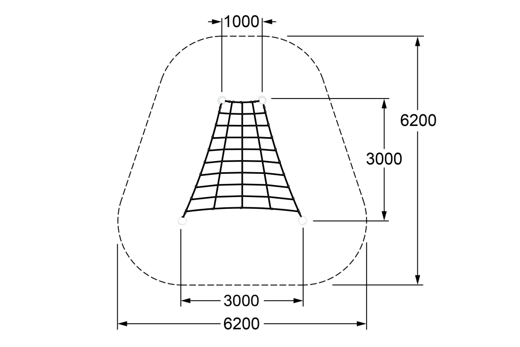 CN-1044_Inclined Trapezoid 1_Top View