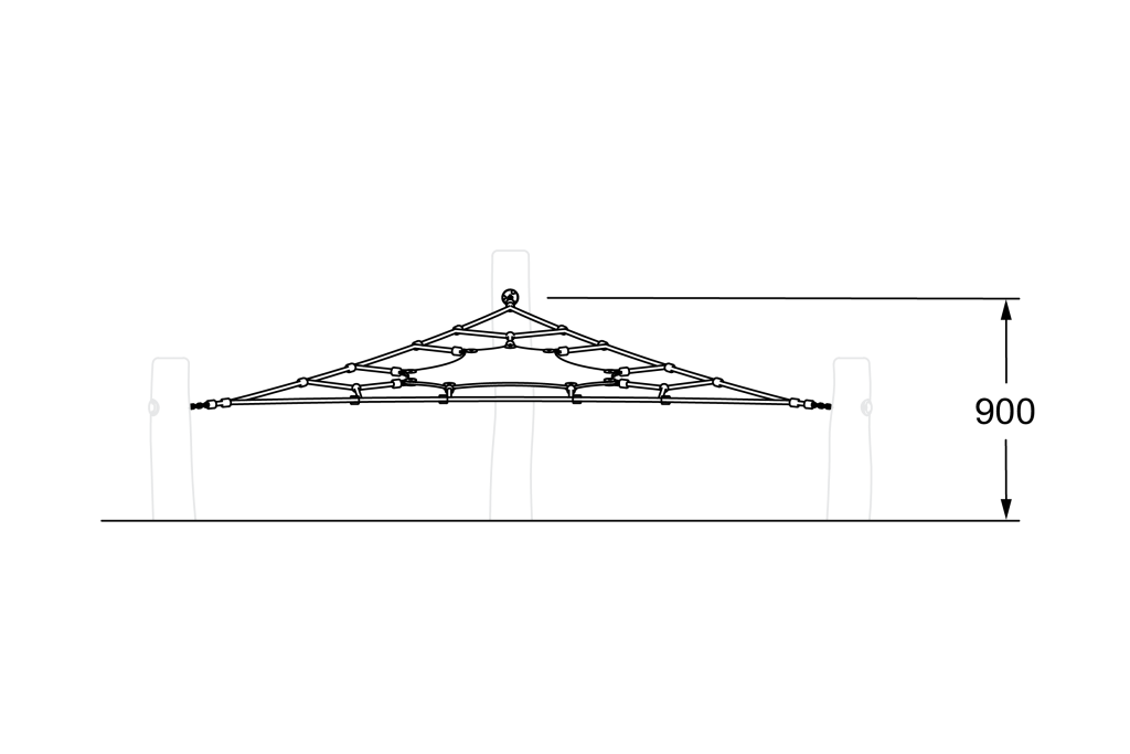CN-1064_Inclined Tri Tramp_Side Elevation