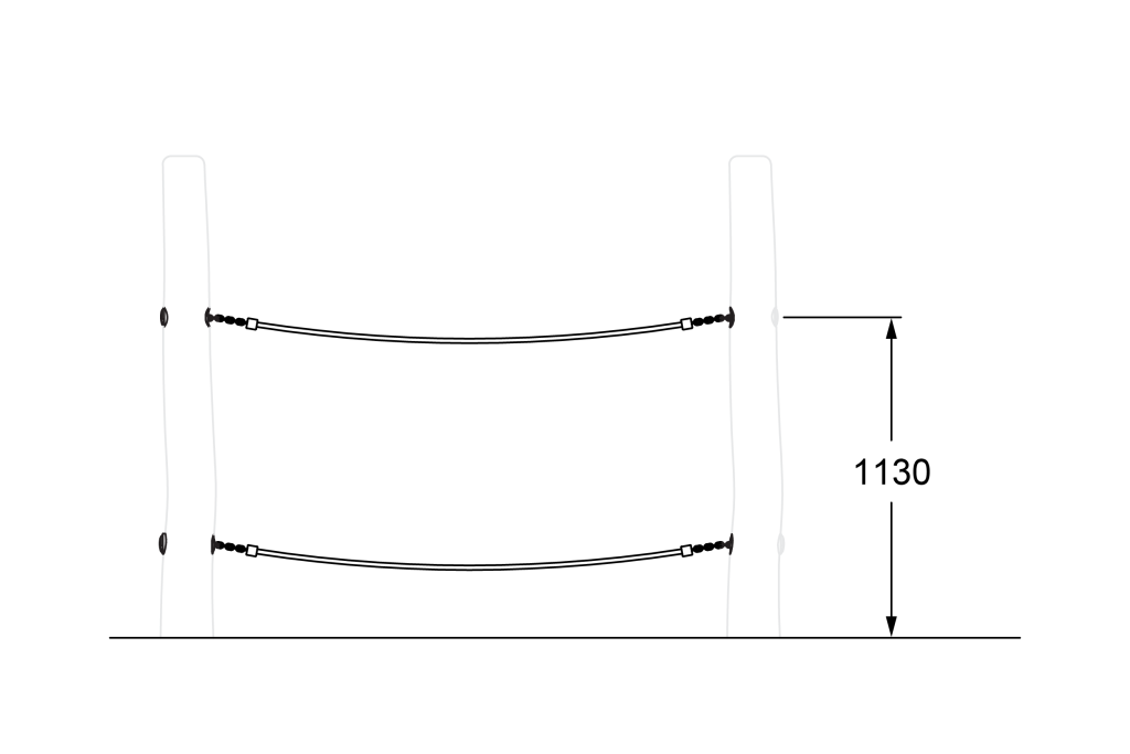 CNS-2000_Rope Traverse mini_Side Elevation