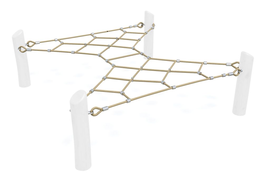 Natural Mini Cross Net