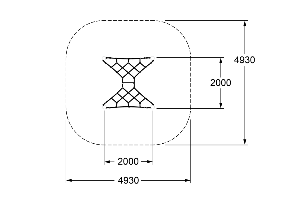 CNS-2001_Cross Net mini_Top View