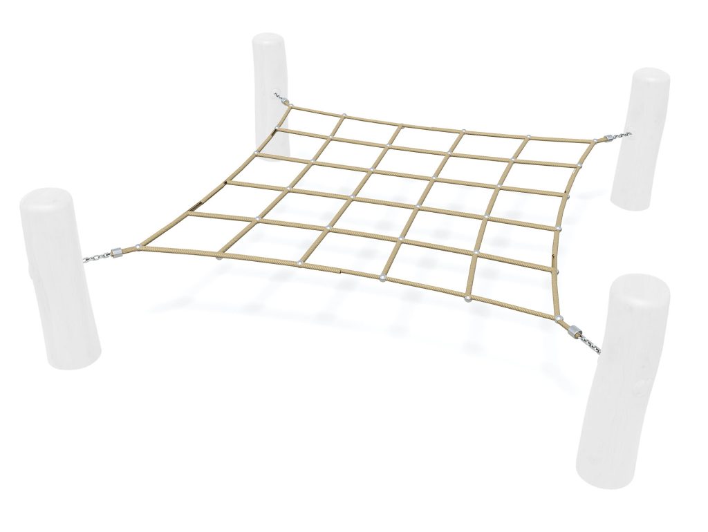 Natural Mini Horizontal Square Net