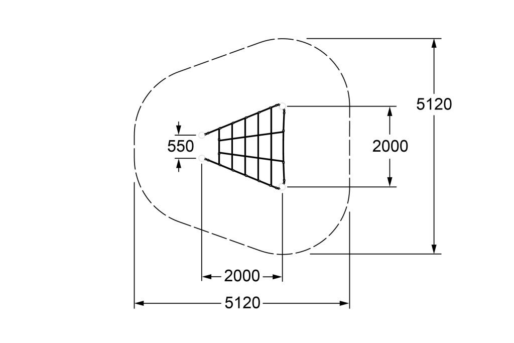 CNS-2005_Inclined Trapezoid mini_Top View