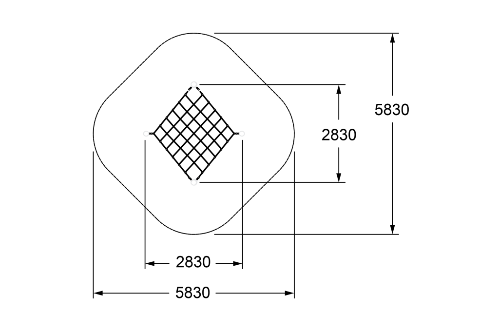 CNS-2017_Saddle Net mini_Top View