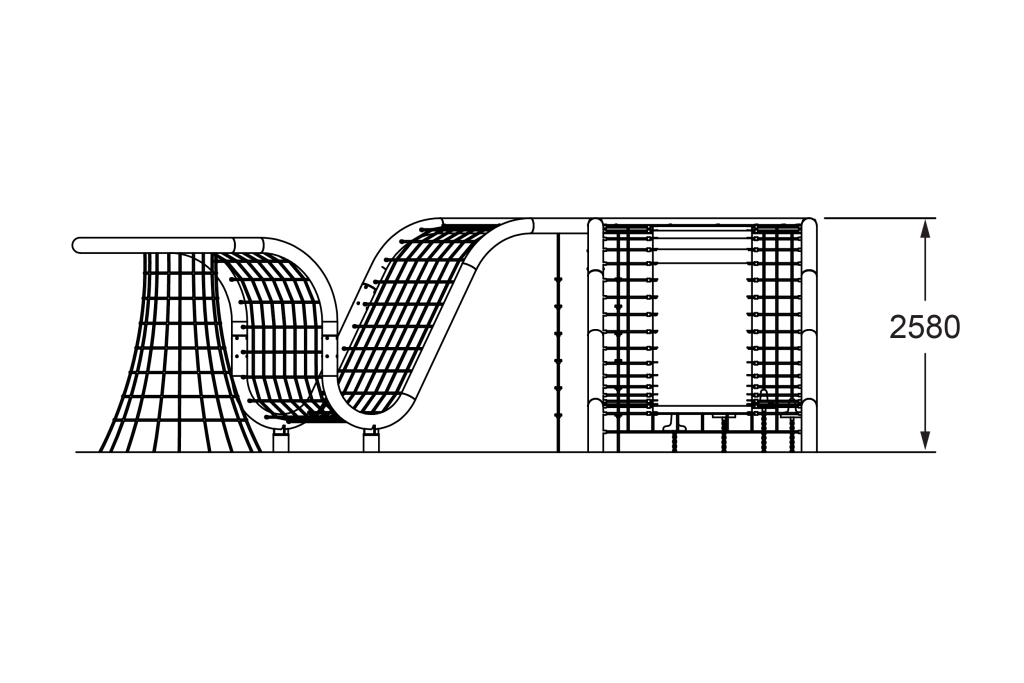 SS-8000_Swerve_Side Elevation