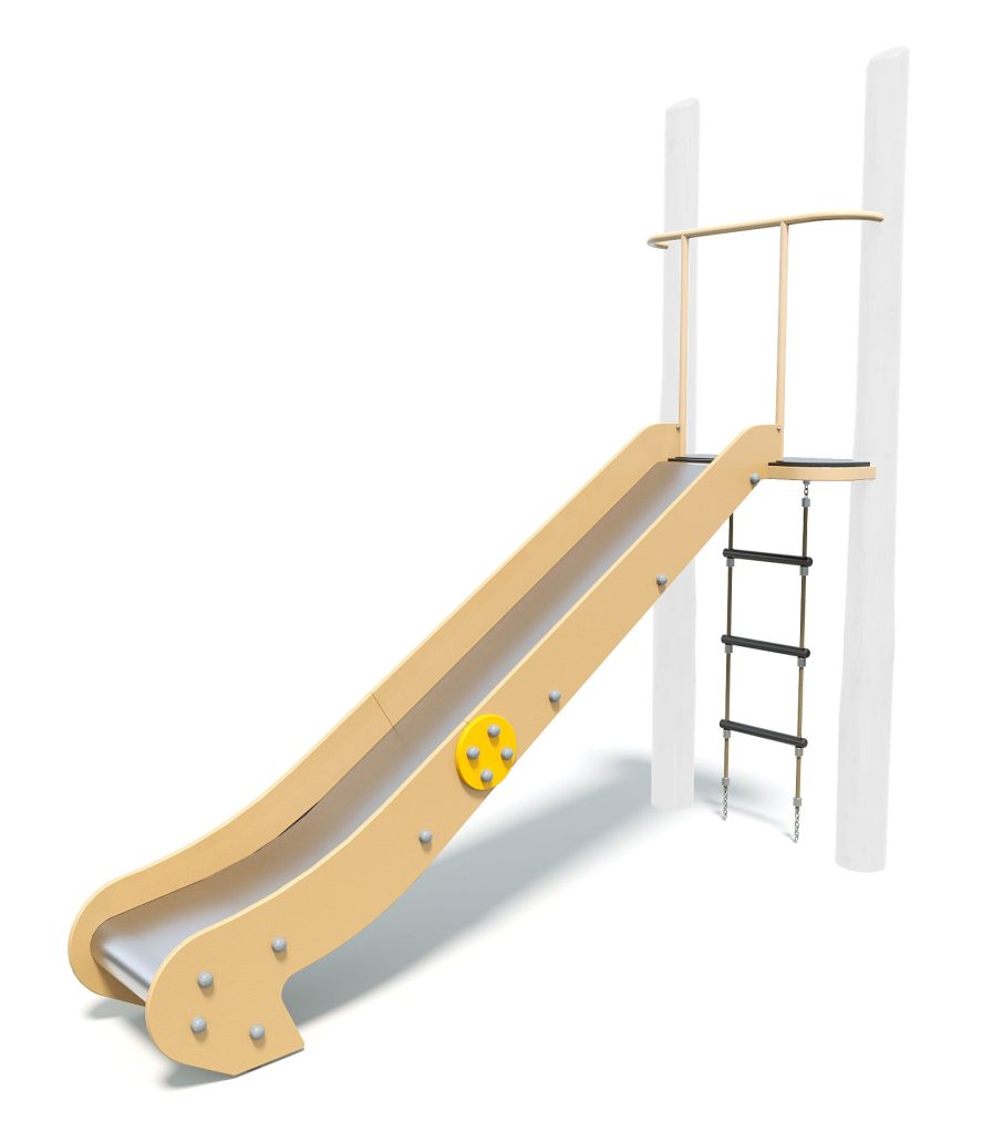 Natural Slide with Ladder
