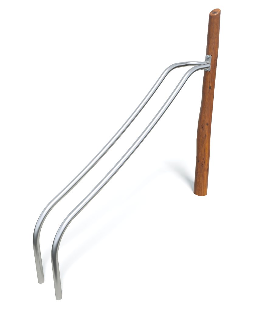 Natural Double Banister Slide
