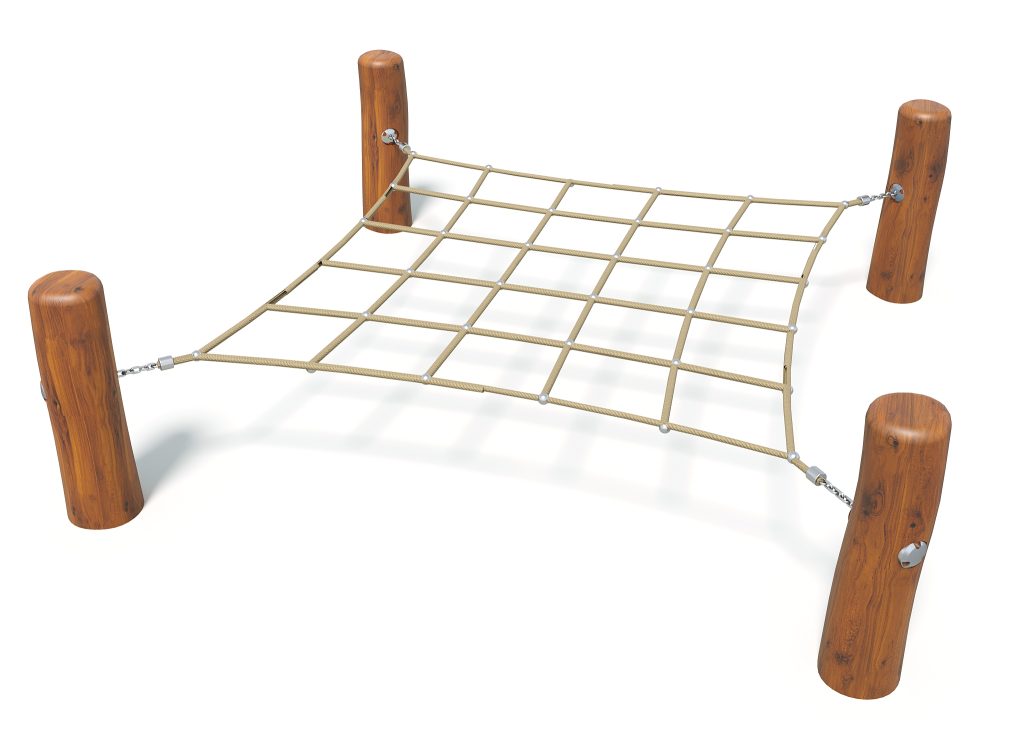 Natural Mini Horizontal Square Net