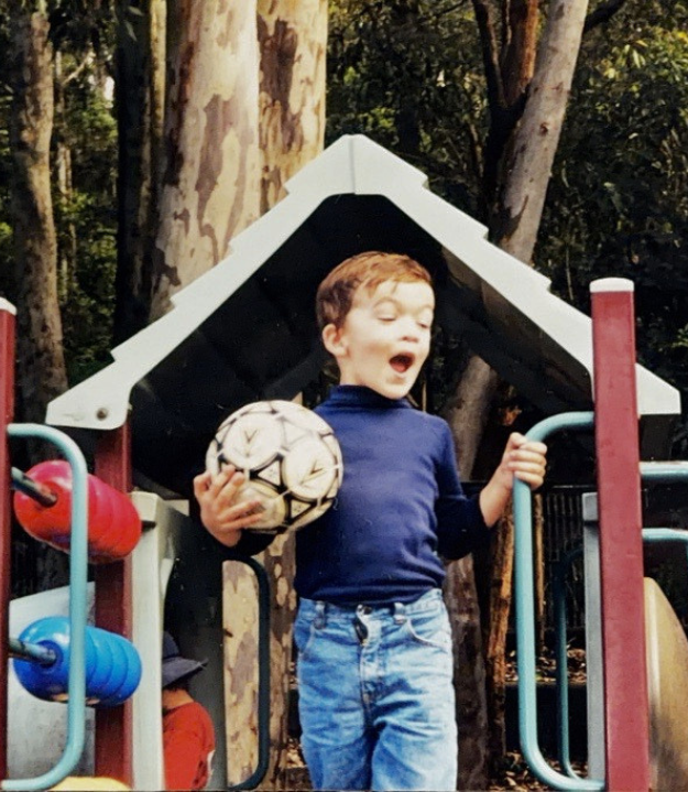 blake childhood photo
