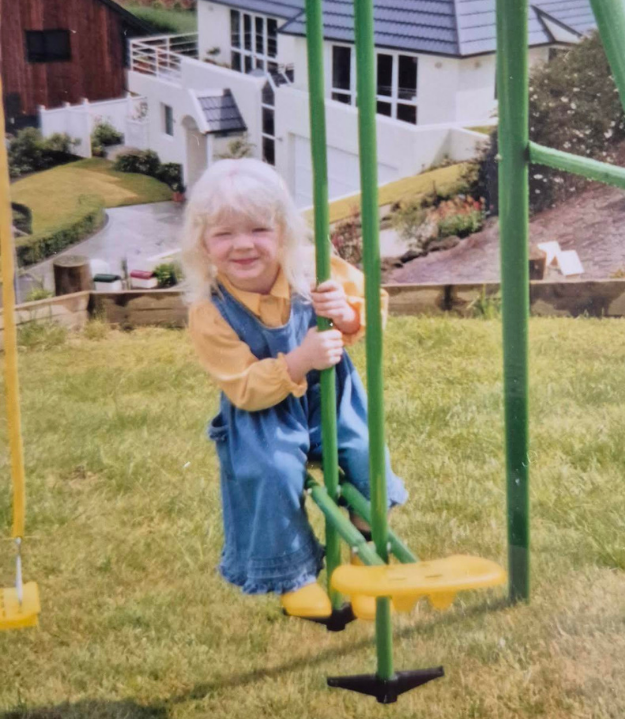 monique childhood
